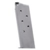 Metalform 1911 Officer .45 ACP Stainless Steel (Welded Base & Round Follower) 6-Round Magazine